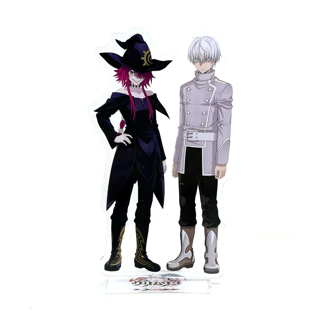 Model Kit Oshi No Ko - Figurki Ragna i Crimson, akrylowe podstawki,