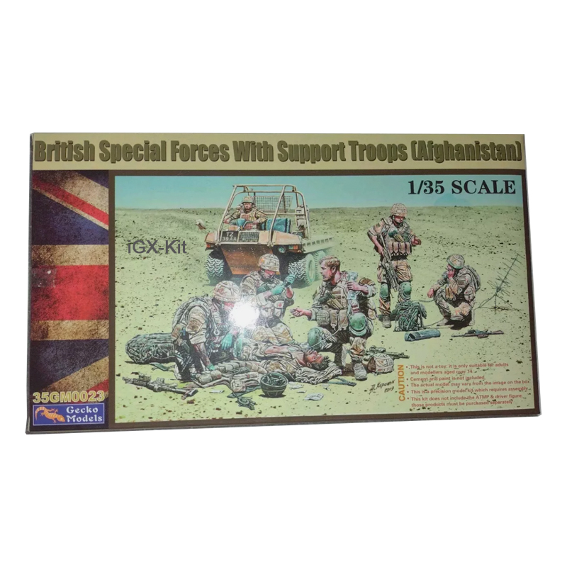 Model Kit Italeri - Gecko 35GM0023 Skala 1:35 Brytyjskie Siły