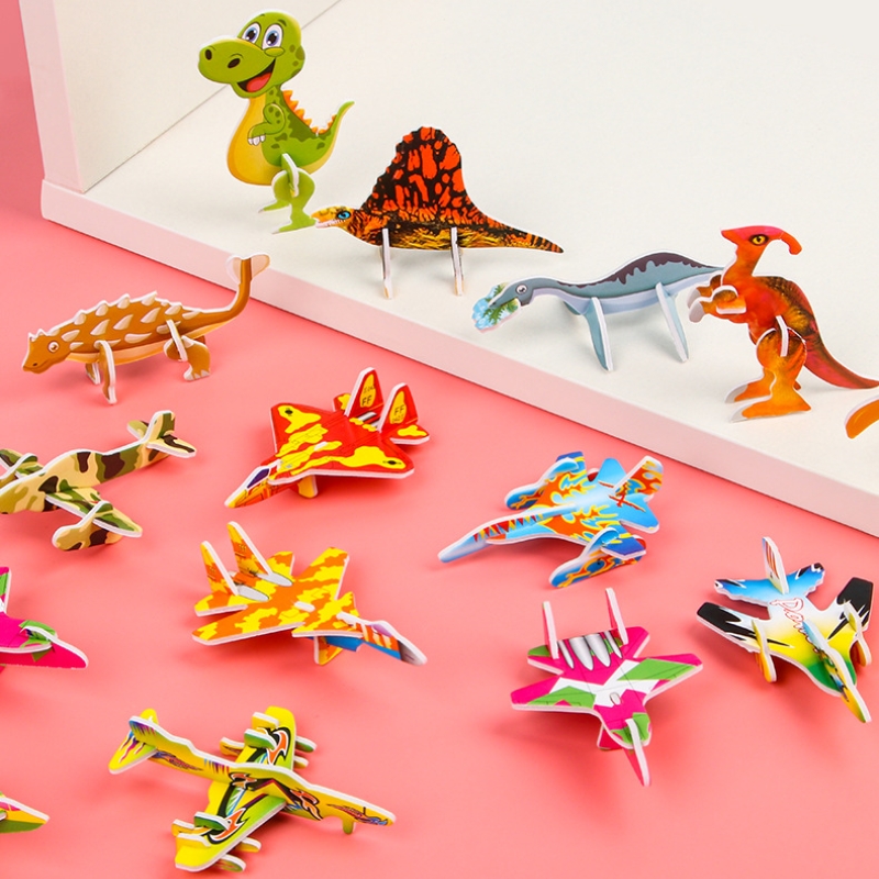 10 sztuk kreatywny śliczny pap – Model Kit Dinosaur recenzja i cena