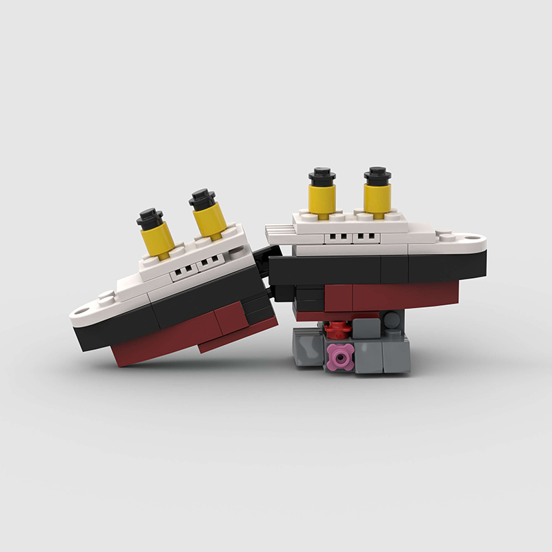 Mini RMS Titanic Sank Ship Mod – Model Kit Titanic recenzja i cena