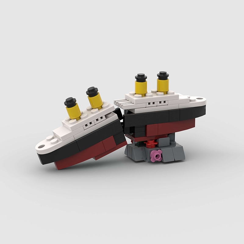 Mini RMS Titanic Sank Ship Mod – Model Kit Titanic recenzja i cena