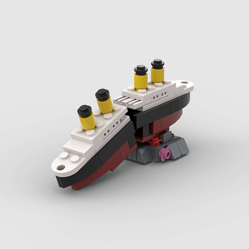 Mini RMS Titanic Sank Ship Mod – Model Kit Titanic recenzja i cena